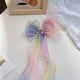 thumbnail image 1 of Fiudx Horror de Lazo, Clip de Lazo de Malla Ligero, Pasador de Borla de Cinta En Agarre Seguro, Accesorio Comodo para Lazo de Perla, Ideal para Moño de Cola de Caballo, Ideal para Bodas Escolares de, 1 of 2