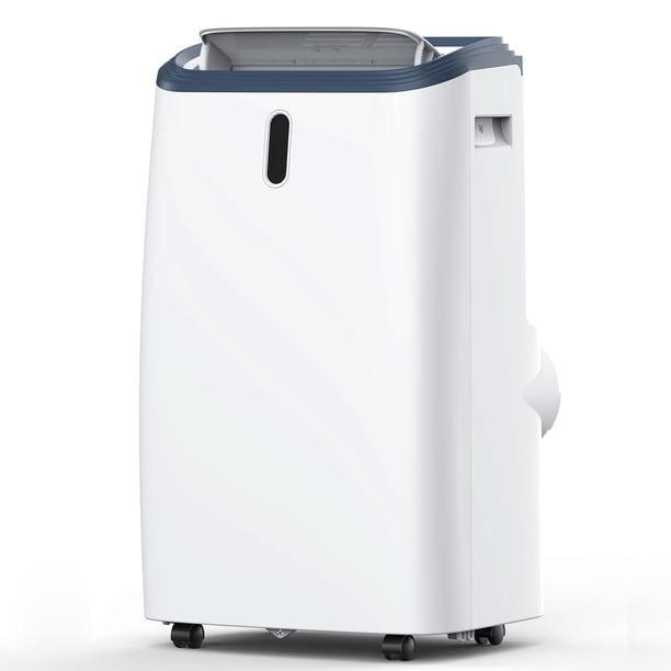 Aires acondicionados portátiles de 12000 BTU, unidad de aire acondicionado portátil para habitación enfría hasta 550 pies cuadrados, unidad de aire acondicionado de refrigeración independiente 3 en 1