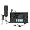 thumbnail image 2 of Interface Kit Sound Card With Microphone 3.5mm Condenser Mic For Computer Mobile Phone Recording Streaming, 2 of 7