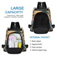 thumbnail image 6 of FORMRS Women's Travel Backpack Purse Anti-Theft Hidden Pockets Casual Shoulder Bag, Pine Tree at Dawn, 6 of 7