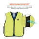 thumbnail image 5 of Chaleco refrescante para ropa de trabajo Ergodyne Embedded Polymers Lime XL, 5 of 7