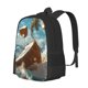 thumbnail image 1 of Easygdp Fresh Coconut Splash Mochila de Gran Capacidad Minimalista Ideal para Escuela, Viajes y Uso Diario, 1 of 6