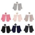 thumbnail image 4 of Gants pour Enfants Double Couche Doux Épais Tricot Extérieur, 4 of 8