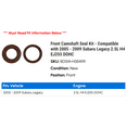 thumbnail image 2 of Front Camshaft Seal Kit - Compatible with 2005 - 2009 Subaru Legacy 2.5L H4 EJ255 DOHC 2006 2007 2008, 2 of 2
