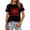 Black, variant on Fgnfyis Womens Tops Graphic T Shirt for Summer Casual Wear Comfortable Short Sleeve Round Neck Tee with Canada Day Patriotic Celebration Print T Shirts for Women Pink S