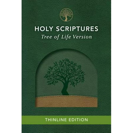 - Tlv Thinline Bible, Holy Scriptures, Grove/Sand, Tree Design Duravella