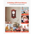 thumbnail image 6 of VEVOR Grandfather Clock, 18 in Classic Vintage Pendulum Clock, Pine Wood & MDF Wall Clocks with Quartz Movement and Quiet Design, for Living Room, Bedroom, Home Decor, and Gift (Cherry Tone Finish), 6 of 9