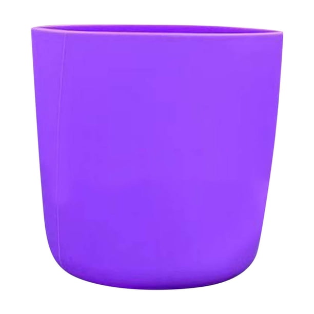 Funda refrigerante de gel de sílice Cirkul adecuada para botellas de plástico de 22 oz. Paquete azul, morado y negro, 1 unidad. Prevención de la suciedad y resistencia al desgaste.