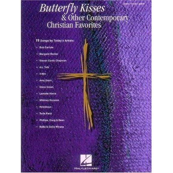 Pre-Owned Butterfly Kisses and Other Contemporary Christian Favorites: Piano/Vocal/Guitar (Paperback) 0793586011 9780793586011