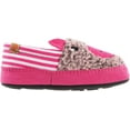 thumbnail image 2 of Children's Acorn Critter Novelty Moc Slipper Pink Pearl Fleece/Poly Cotton 8-9 M, 2 of 5