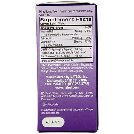 Natrol 5-HTP Mood Positive Tablets, 50 Ct