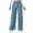 Light Blue, variant on Wiicoznt Wide Leg Jeans Woman Casual High Waist Solid Color Denim Pants Long Loose Strechy Womens Jeans