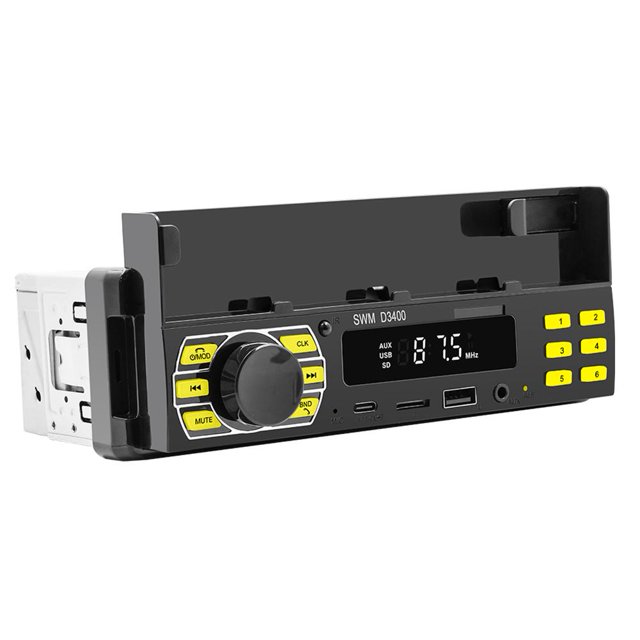 Car Radio APP Remote Car Stereo Bluetooth-compatible Car Radio Audio Aux TF Card