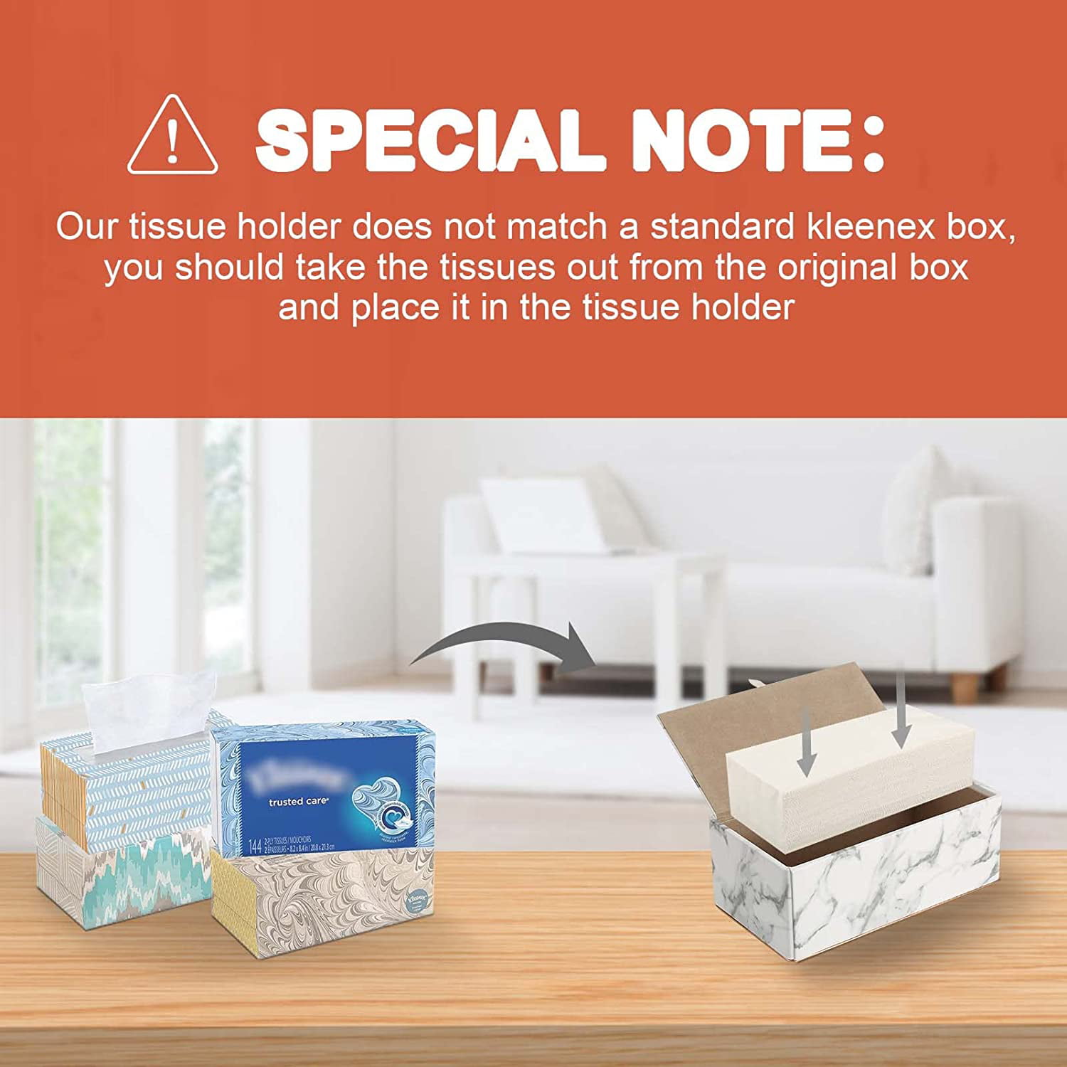  Bolt Blue Tissue Box Holder,Tissue Box Cover Rectangle, PU  Leather Kleenex Tissue Cube Boxes for Car Bathroom Office : Home & Kitchen