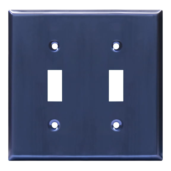 ENERLITES Toggle Light Switch Metal Wall Plate, Stainless Steel Switch Cover,
