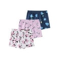 thumbnail image 5 of 3 Pack Womens Ultra-Soft Pajama Shorts Adjustable Waistband Sleepwear Bottoms Sleep Pants Plus Size M, 5 of 7