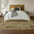 thumbnail image 6 of Addison Rugs Mayfield Washable Transitional Patchwork Brown Rectangle Rug, 10' x 14', 6 of 6