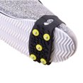 thumbnail image 2 of Garras De Hielo 2 uds. De garras para hielo y nieve de 5 dientes, zapatos antideslizantes, crampones, pinza para hielo (silicona), 2 of 6