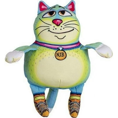 UPC: 0858377006367 | Fuzzu Sneaky Cat Nib Squeaker Large Dog Toy