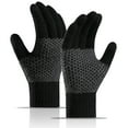 thumbnail image 2 of Women's Gloves Mittens Winter Men And Women Keep Warm Touching Screen Knit Gloves Elastic Cuff Soft Full Finger Gloves Mitten, Women's Accessories Gloves Mittens, 2 of 7
