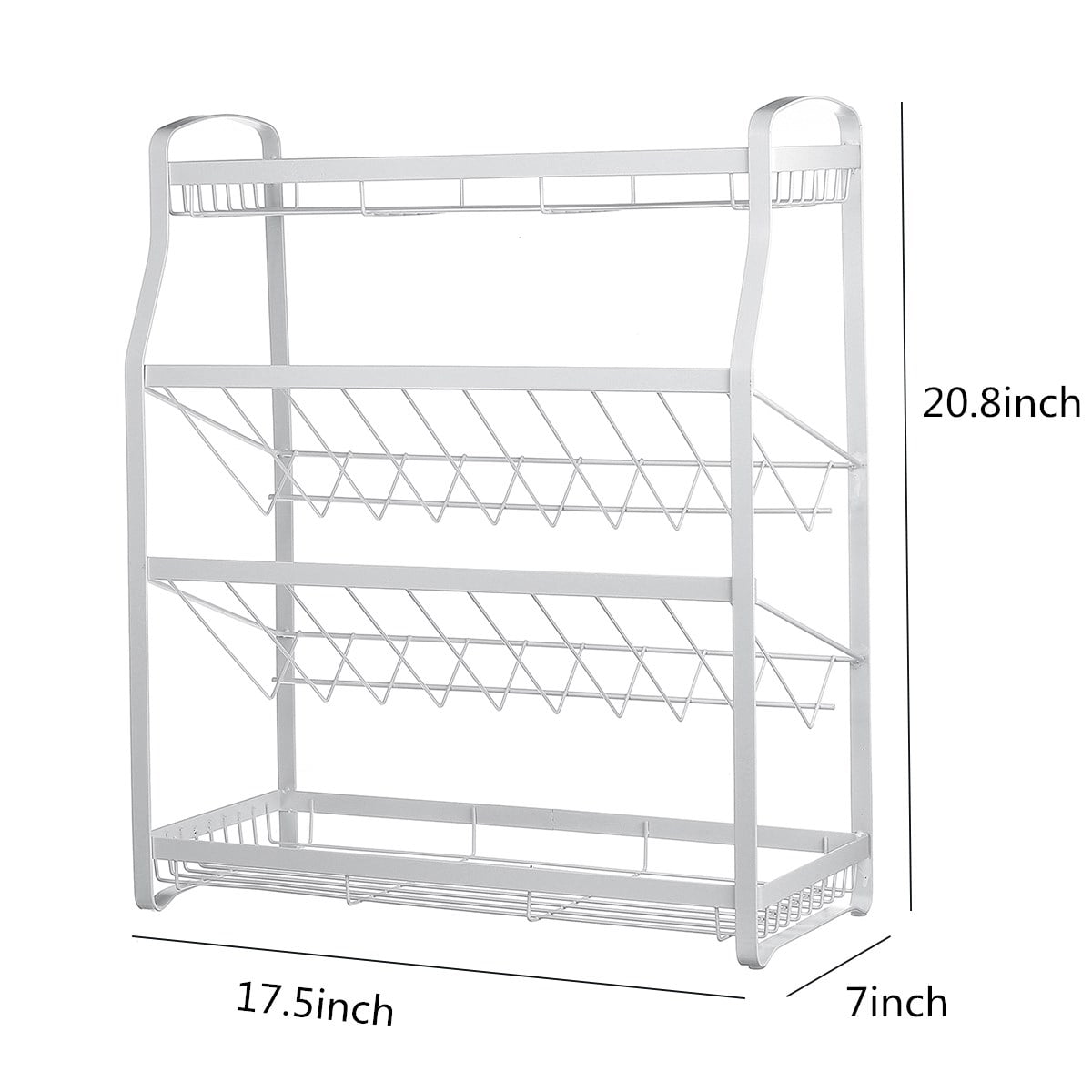 Buy MultiFunctional 4 Tier Spice Rack Tabletop Kitchen