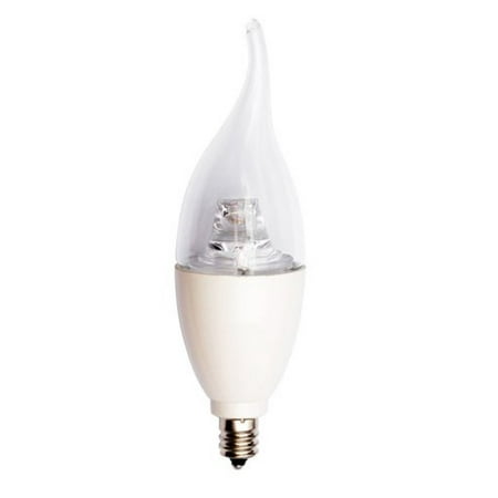 G7 Paradise Flame Tip 35W Replacement C37 Accent Light Bulb Non-Dimmable