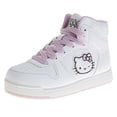 thumbnail image 2 of Hello Kitty High, Top Sneaker (Little Kids Sizes), White Pink, Size: 11, 2 of 8