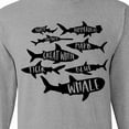 thumbnail image 4 of Inktastic Types of Sharks Long Sleeve T-Shirt, 4 of 5