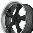 thumbnail image 3 of RIDLER 695 22X9 5X127 0ET 83.82CB MATTE BLACK/MACHINED LIP, 3 of 3