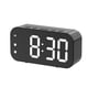 thumbnail image 1 of Sidaley Reloj despertador digital Pantalla LED Relojes electrónicos portátiles 12/24H Alarmas duales Reloj de Botón Función de repetición Electrónica Negro, 1 of 6