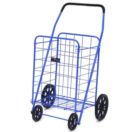 Easy Wheels Jumbo-A Shopping Cart, Blue, 1ct