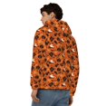 thumbnail image 4 of Honeii Retro Halloween Print Hoodies for Men, Pullover & Full Zip, Breathable Zip up Hoodie, Sweatshirt-3X-Large, 4 of 5