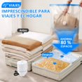 thumbnail image 3 of BSMKD 20 Piezas Bolsas de Almacenamiento al Vac&iacute;o con Bomba El&eacute;ctrica, Bolsas de Compresi&oacute;n que Ahorran Espacio, Almacenamiento Reutilizable para Ropa, Almohadas y Edr, 3 of 8
