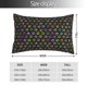 thumbnail image 2 of Fotbe Colorful Paw Funda de Almohada Decorativa Estilo Occidental, Lujo en Algodón, Fundas para Almohadas King, Cojín Estampado para Decoración del Hogar-16"x24", 2 of 6