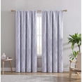 thumbnail image 1 of Jacquard Clip Blackout Rod Pocket Single Window Panel, 1 of 3
