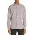 thumbnail image 3 of The Men's Store Mens Check Print Long Sleeve Button-Down Shirt, 3 of 3