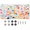 Multicolor 4, variant on ADECORIVY Colored Stripes Vertical License Plate, Aluminum Decorative Novelty Vanity Tag with 4 Holes, Front Plate for Men Women Car Tag Accessories, 6 x 12 inch