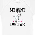 thumbnail image 4 of Inktastic My Aunt is a Doctor Girls Baby Bodysuit, 4 of 5