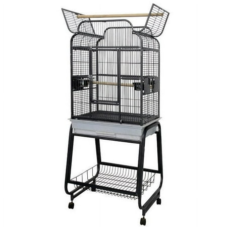 UPC: 0644472005387 | A and E Cage Co. Opening Victorian Top Bird Cage-Black