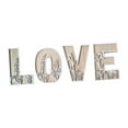 thumbnail image 3 of Estatua con letras en inglés, obra de arte, escultura, decoración del hogar, artesanía, adorno de mesa novedoso Adorno de AMOR, 3 of 8