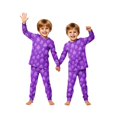 thumbnail image 3 of Halloween Family Matching Pajamas Sets, Halloween Family Spooky Loungewear Indoor, Pumpkin Ghost Holiday PJS Sleepwear, Seasonal Halloween Party Family for Home Relaxing Casual Daily Wear, 3 of 7