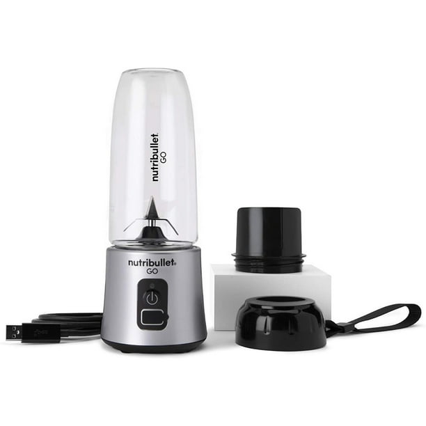 Mini Licuadora Inalámbrica Portátil Usb Nutribullet Go Plata