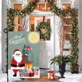 thumbnail image 5 of Merry Christmas Garden Flag Double Sided Xmas Father ChristmasGarden Flag Vertical For Xmas Holiday Party Decor Outdoor Decoration 12x18 Inch, 5 of 6