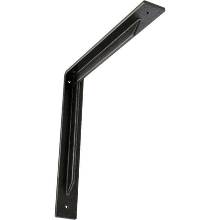 

Ekena Millwork 2 W x 14 D x 14 H Stockport Steel Bracket Antiqued Pewter