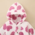 thumbnail image 6 of Paguaki Baby Boy Clothes Long Sleeve Footed Cute Cartoon Prints Long Sleeved Hooded Jumpsuit Baby Pajamas with Zipper Cotton Sleepers 0 6 9 12 18 Months, 6 of 8