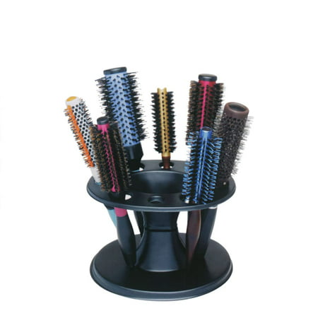 Hair Brush Holder, Bedroom Hair Brush&Comb Stand Rack, Black Plastic  Cosmetic Brush Holder Organizer(brushes not included) | Walmart Canada