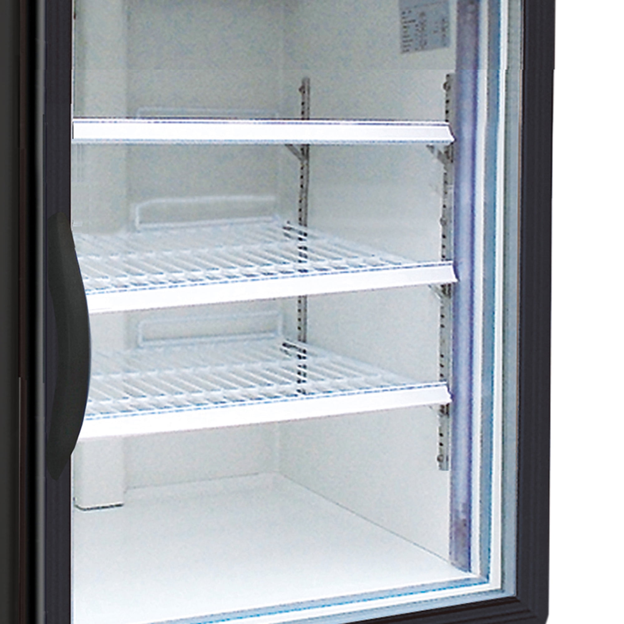 Maxx Cold Single Glass Door Merchandiser Freezer, 27", 23 cu. ft. Capacity, in Black (MXM1-23FBHC)