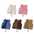 thumbnail image 7 of URMAGIC Girls Boys Fleece Hoodies Vest Jacket Zipper Warm Sleeveless Fall Winter Outwear, 7 of 7