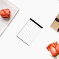 thumbnail image 5 of VKLU 3x5 Small Notepads 4 Pack, Mini Pocket Notebooks with Top Binding, Lined Memo Pads for Professional Office Use, Business Meetings and Home Organization, White Paper 30 Sheets, 5 of 7