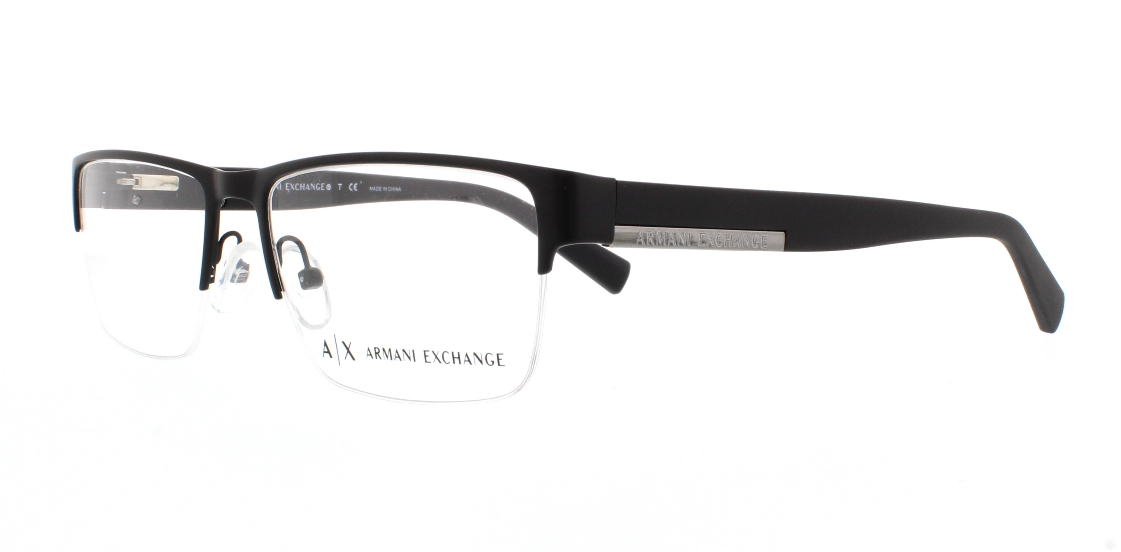 Eyeglasses AX1018 6063 Matte Black 54MM 
